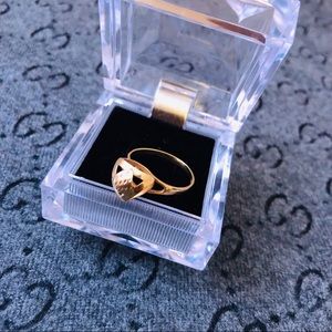 Real 18k gold ring